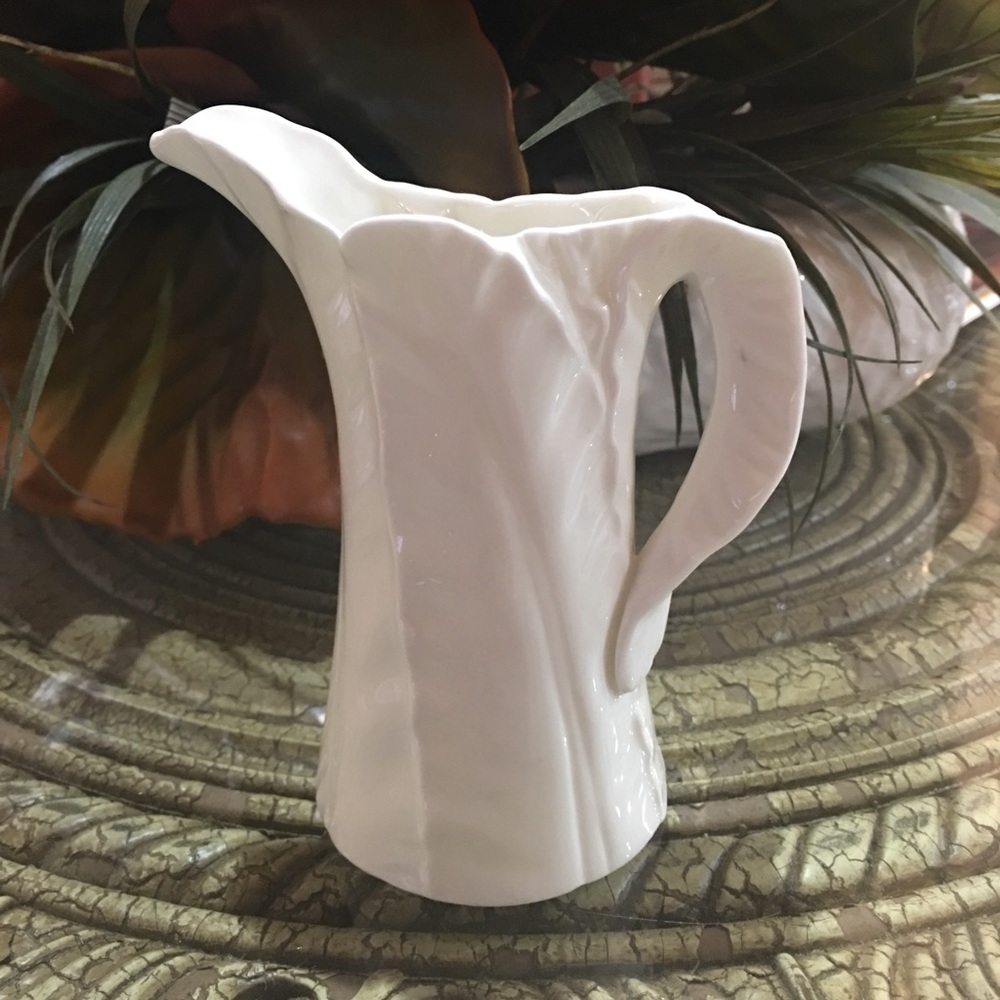 Early Vintage Royal Worcester Fern Leaf Creamer
